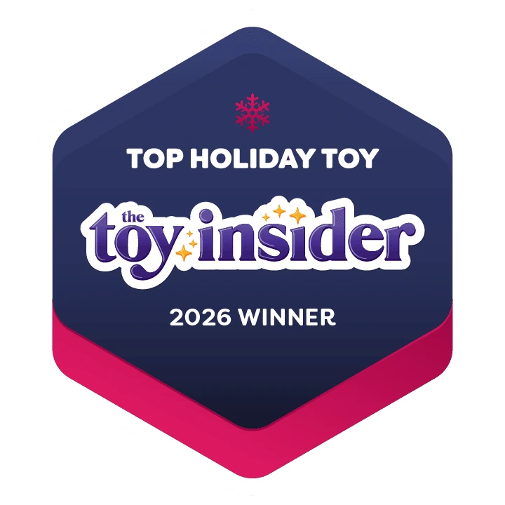 The Toy Insider Top Holiday Toy 2026 Winner seal